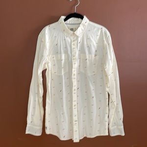 Reef men’s button-down shirt